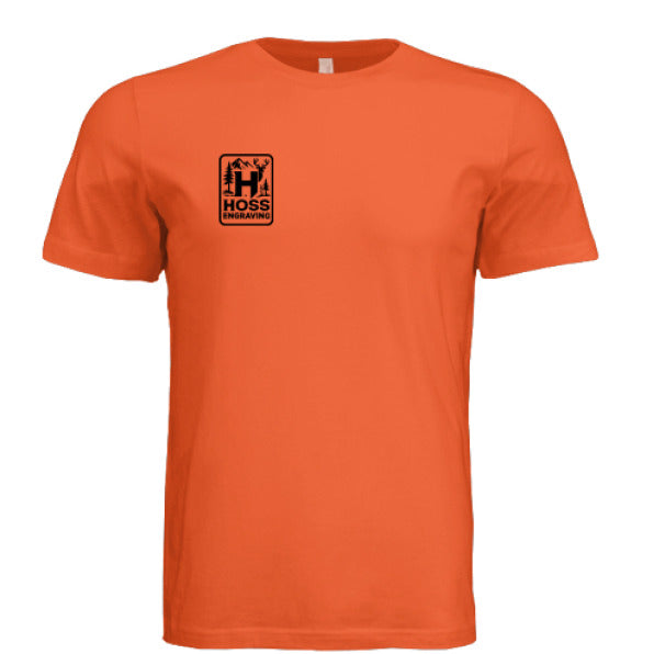Solid Orange Triblend - FRONT