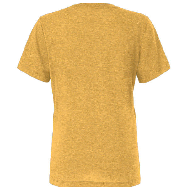 Mustard Triblend - BACK