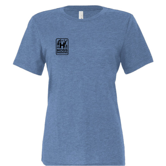 Blue Triblend - FRONT